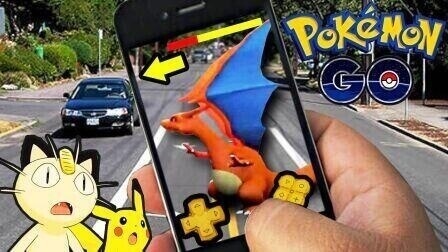 Мобильная игра Pokemon GO угрожает безопасности дорожного движения