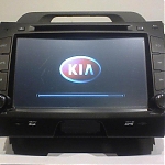 Штатная автомагнитола V-KSP для KIA Sportage III с картой Навител