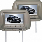 VELAS V-HM7  комплект подголовников с DVD, USB, SD