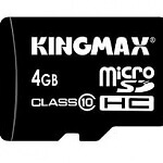 Карта памяти MicroSD KINGMAX 4GB