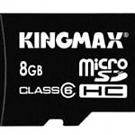 Карта памяти MicroSD KINGMAX 8GB