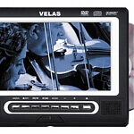 VELAS VDS-852B портативный DVD с FM-модулятором