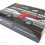 ParkMaster 4DJ 88 комплект из 4 датчиков парковки, видеокамеры и монитора