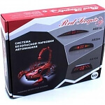 Red Scorpio AS-104B (Black/черный) комплект датчиков парковки