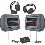 Power Acoustik HD-88GRDK Подголовники с монитором + ИК наушники